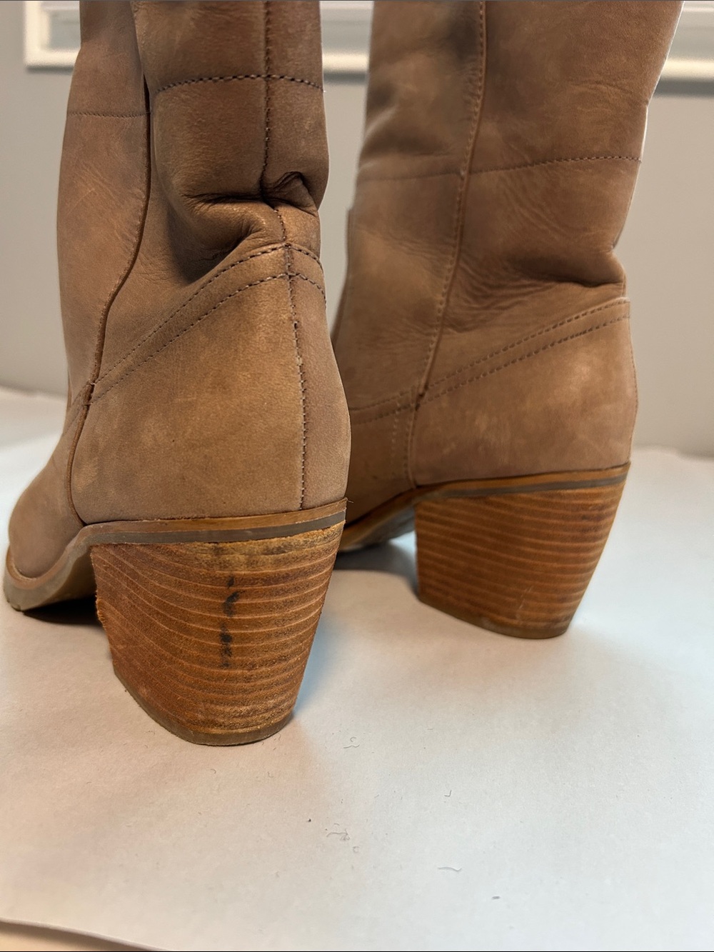 Report Leather Boho Heeled  Boots - Picture 4 of 13